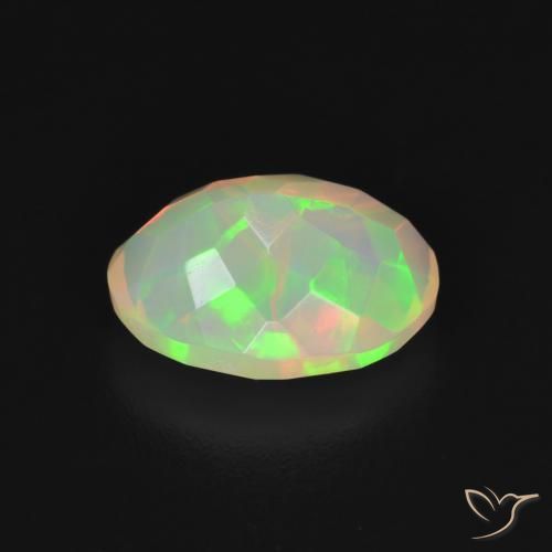 Opala Multicolorido Natural 1.29ct, oval, Transparente