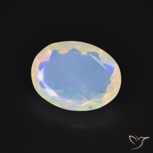 Opala Multicolorido Natural 1.68ct, oval, Transparente