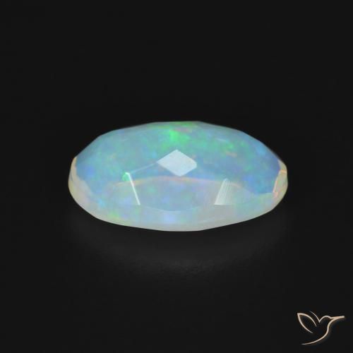 Opala Multicolorido Natural 1.42ct, oval, Transparente