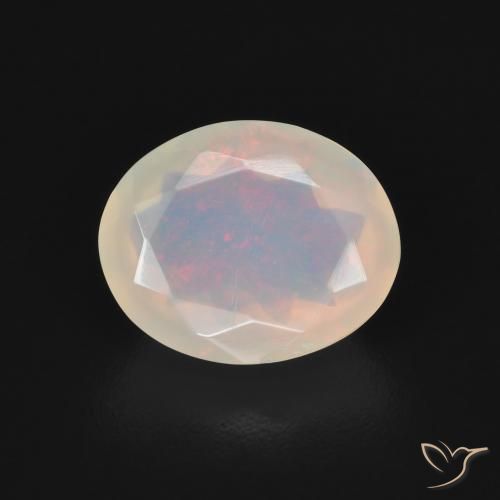1.44ct Natural Multicolorido Opala, oval, Transparente, Photo A