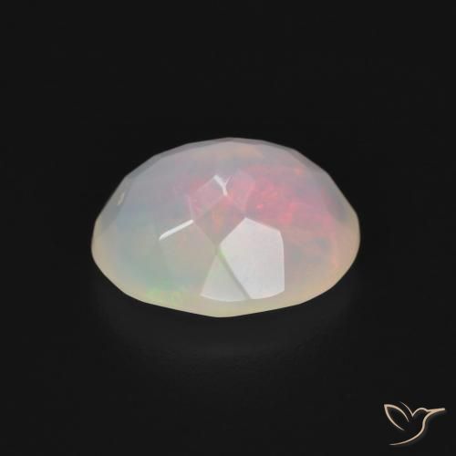 Opala Multicolorido Natural 1.44ct, oval, Transparente