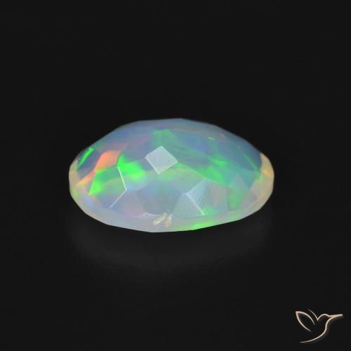Opala Multicolorido Natural 1.22ct, oval, Transparente