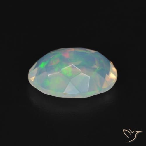 Opala Multicolorido Natural 1.50ct, oval, Transparente