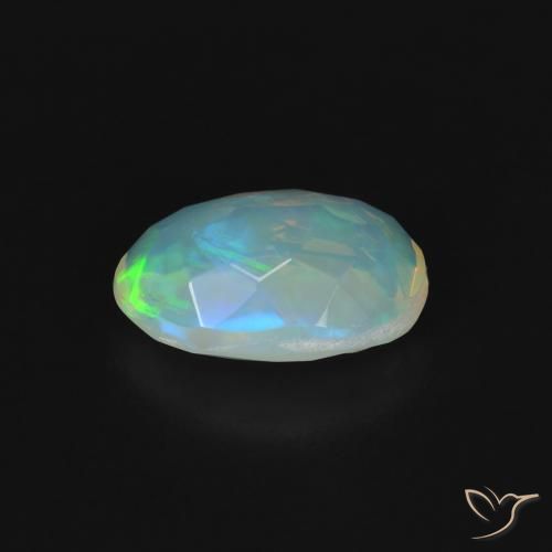 Opala Multicolorido Natural 1.18ct, oval, Transparente