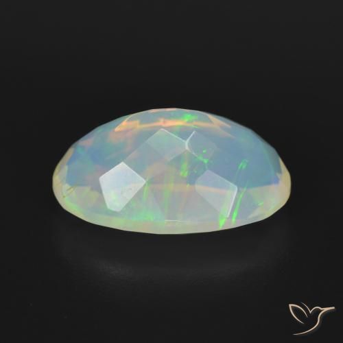 Opala Multicolorido Natural 3.45ct, oval, Transparente
