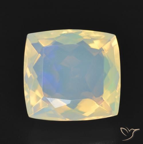 2.53ct Natural Multicolorido Opala, Almofada, Transparente