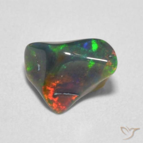 Opala Multicolorido Natural 0.77ct, Chique, Opaco