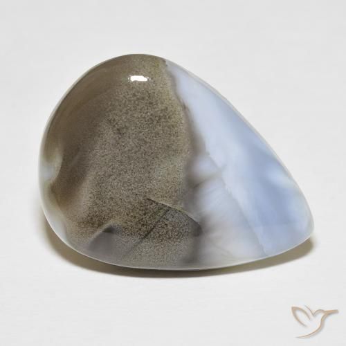 Opala Multicolorido Natural 24.70ct, Formato de pêra, Opaco