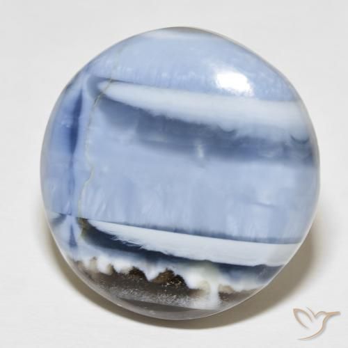 Opala Multicolorido Natural 29.81ct, Redondo, Opaco