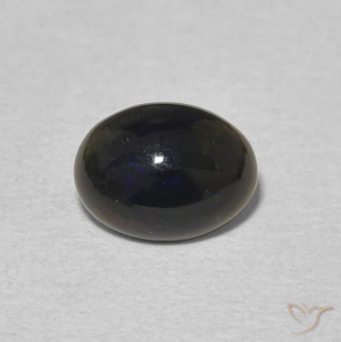 0.64ct Natural Multicolorido Opala, oval, Opaco