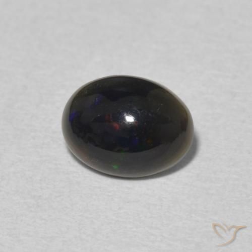 Opala Multicolorido Natural 0.64ct, oval, Opaco