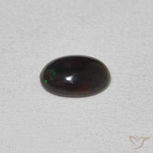 Opala Multicolorido Natural 0.38ct, oval, Opaco