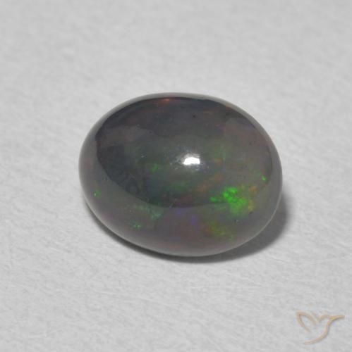 Opala Multicolorido Natural 1.31ct, oval, Opaco