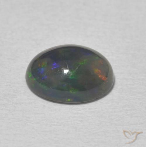 Opala Multicolorido Natural 1.31ct, oval, Opaco