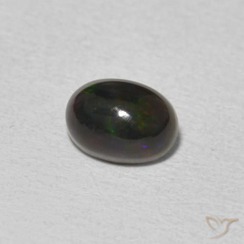 Opala Multicolorido Natural 0.59ct, oval, Opaco