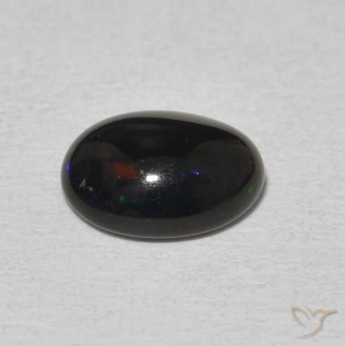 Opala Multicolorido Natural 1.02ct, oval, Opaco