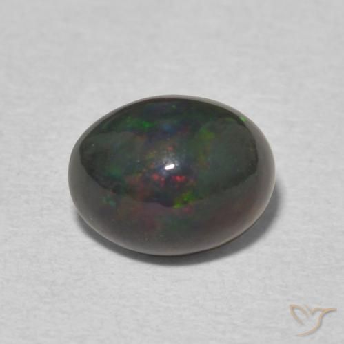 1.34ct Natural Multicolorido Opala, oval, Opaco, Photo A