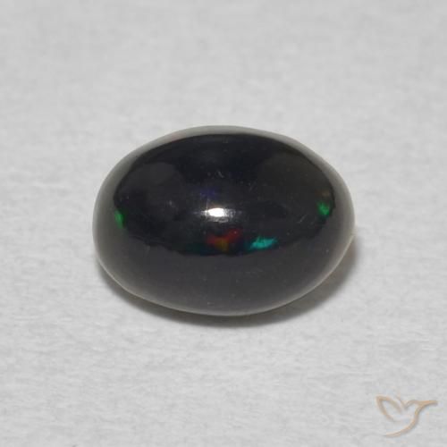 0.48ct Natural Multicolorido Opala, oval, Opaco
