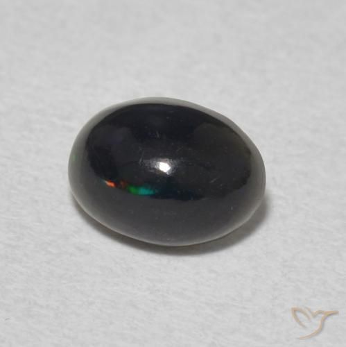 Opala Multicolorido Natural 0.48ct, oval, Opaco