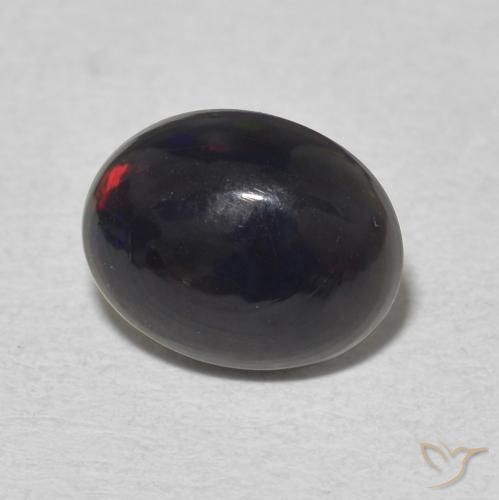 Opala Multicolorido Natural 1.06ct, oval, Opaco