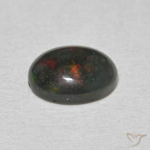Opala Multicolorido Natural 0.93ct, oval, Opaco