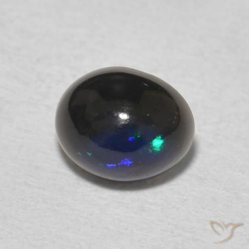 Opala Multicolorido Natural 0.73ct, oval, Opaco
