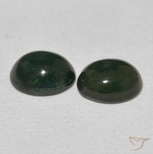 Pedras preciosas de Opala Multicolorido natural de 2.08 ct, oval, Opaco
