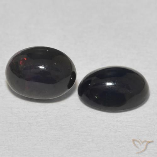 Pedras preciosas de Opala Multicolorido natural de 1.58 ct, oval, Opaco