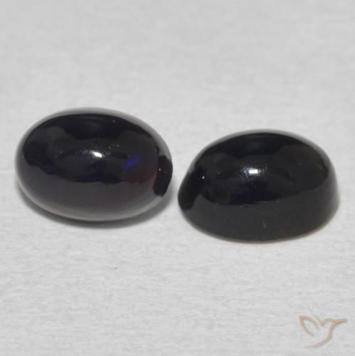 Pedras preciosas de Opala Multicolorido natural de 1.14 ct, oval, Opaco