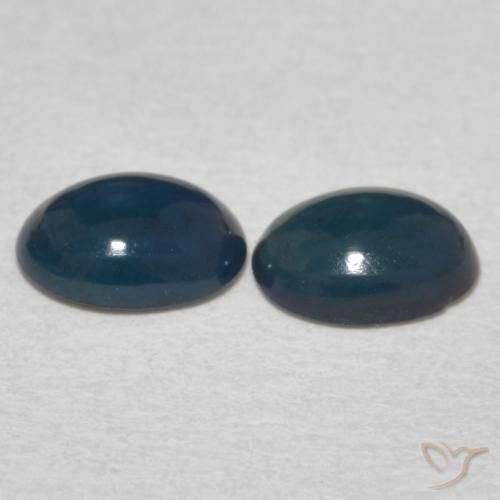 Pedras preciosas de Opala Multicolorido natural de 0.75 ct, oval, Opaco