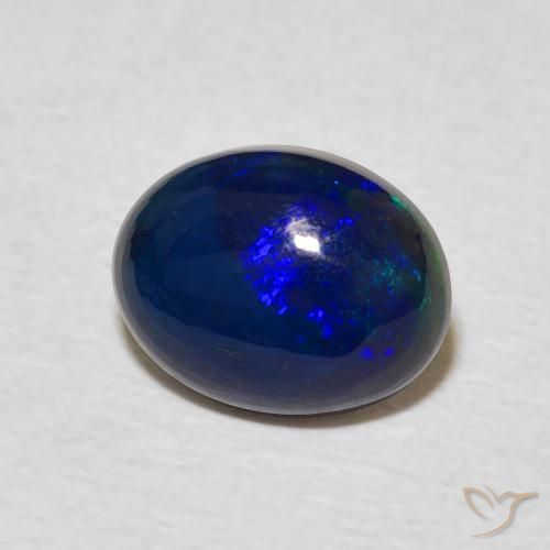 Opala Multicolorido Natural 1.14ct, oval, Opaco