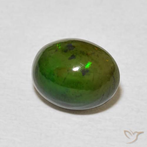 Opala Multicolorido Natural 1.45ct, oval, Opaco
