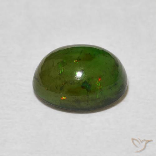 Opala Multicolorido Natural 1.45ct, oval, Opaco