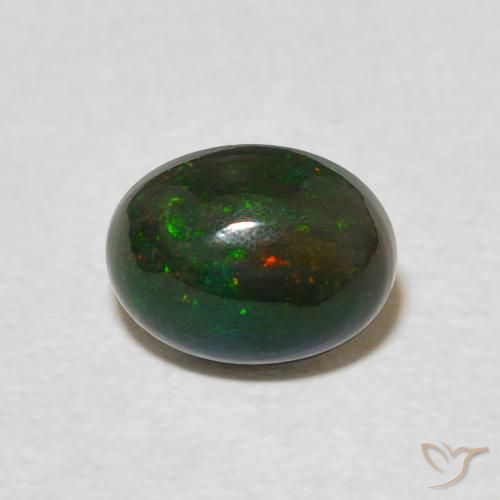 0.90ct Natural Multicolorido Opala, oval, Opaco