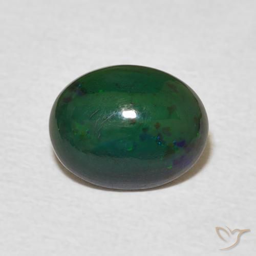 1.01ct Natural Multicolorido Opala, oval, Opaco