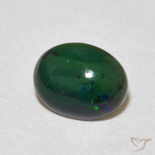 Opala Multicolorido Natural 1.01ct, oval, Opaco