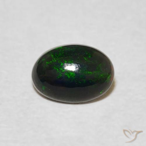 0.39ct Natural Multicolorido Opala, oval, Opaco