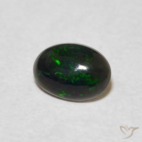 Opala Multicolorido Natural 0.39ct, oval, Opaco