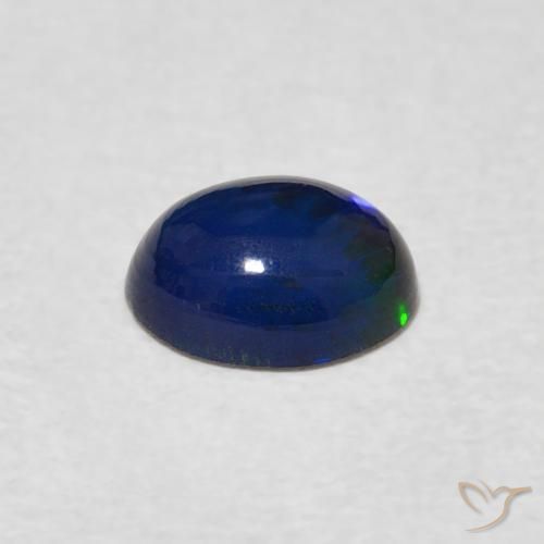 Opala Multicolorido Natural 0.54ct, oval, Opaco