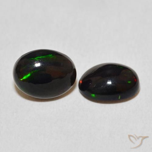 Pedras preciosas de Opala Multicolorido natural de 2.05 ct, oval, Opaco