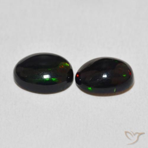 Pedras preciosas de Opala Multicolorido natural de 2.05 ct, oval, Opaco