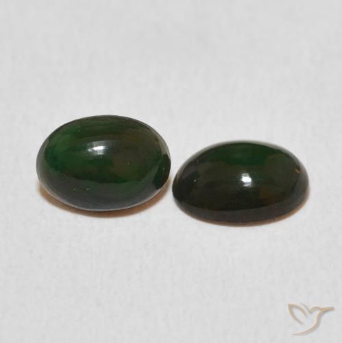 Pedras preciosas de Opala Multicolorido natural de 0.93 ct, oval, Opaco