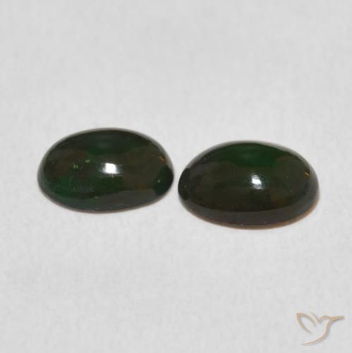 Pedras preciosas de Opala Multicolorido natural de 0.93 ct, oval, Opaco