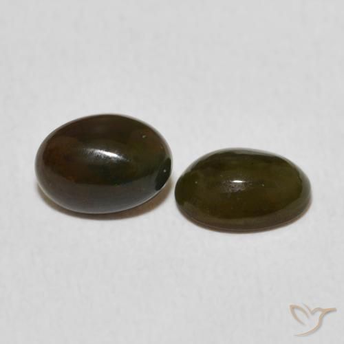 Pedras preciosas de Opala Multicolorido natural de 0.94 ct, oval, Opaco