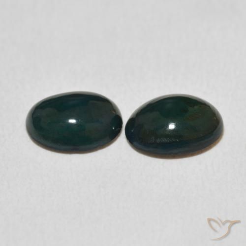 Pedras preciosas de Opala Multicolorido natural de 1.79 ct, oval, Opaco