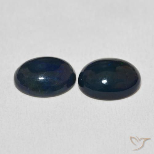 Pedras preciosas de Opala Multicolorido natural de 1.92 ct, oval, Opaco