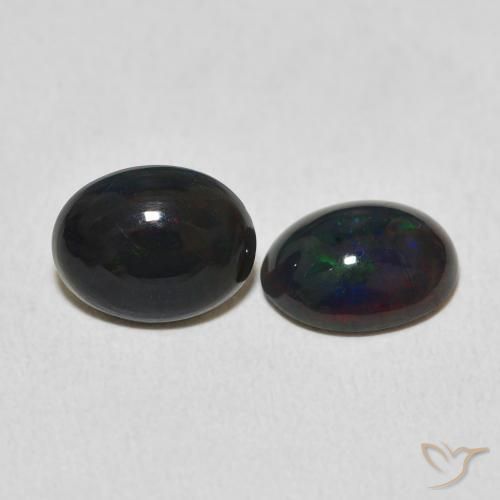 Pedras preciosas de Opala Multicolorido natural de 2.01 ct, oval, Opaco