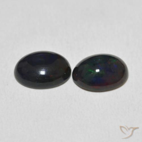 Pedras preciosas de Opala Multicolorido natural de 2.01 ct, oval, Opaco
