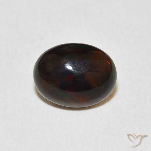 1.14ct Natural Multicolorido Opala, oval, Opaco