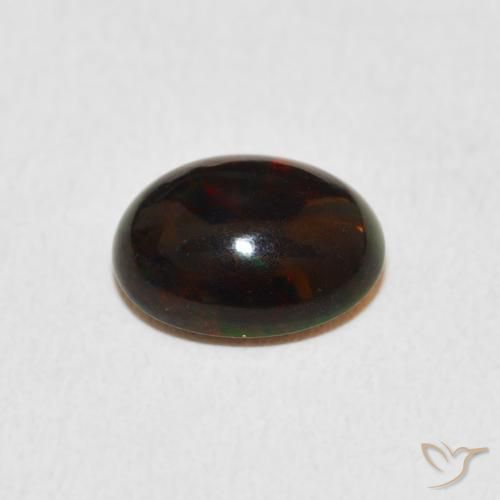 Opala Multicolorido Natural 1.14ct, oval, Opaco